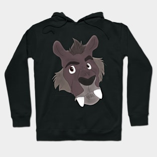 Anthro animal face Hoodie